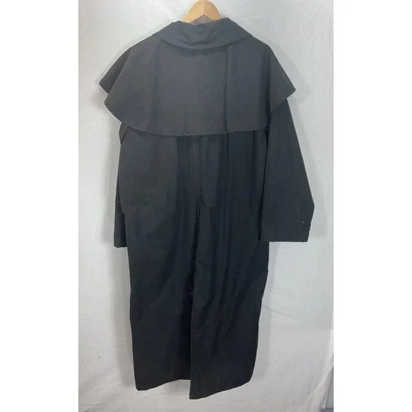 Vintage Australian Outback Collection Coat Drover Duster Leather Duck Barn Field